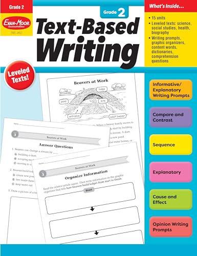 Text-based Writing, Grade 2 Teacher Resource von Evan-Moor Educational Publishers